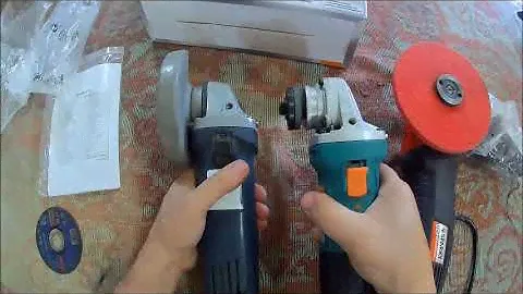 Болгарка 125 мм Sturm AG9012TE а также BOSCH и SPARKY