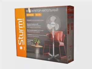 Вентилятор напольный Sturm 40см 40Вт SF4006-0